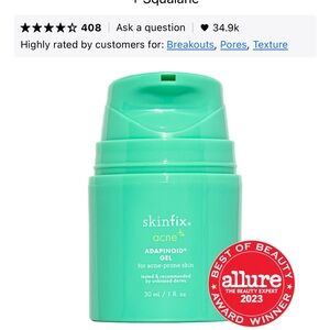 Acne+ Adapinoid Gel - new in box skinfix